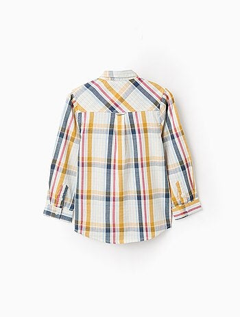 Chemise en Coton à Carreaux Brothers & Sisters
