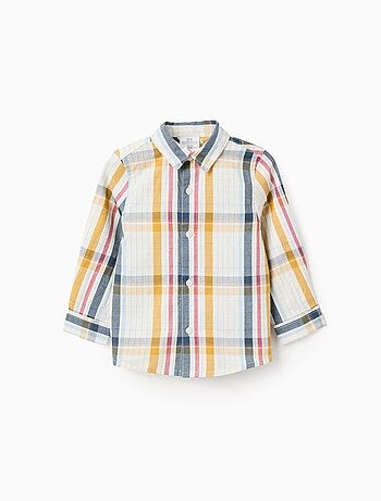 Chemise en Coton à Carreaux Brothers & Sisters