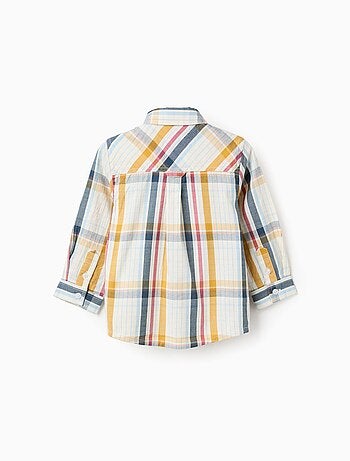 Chemise en Coton à Carreaux Brothers & Sisters