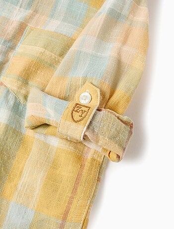Chemise en Coton à Carreaux Brothers & Sisters