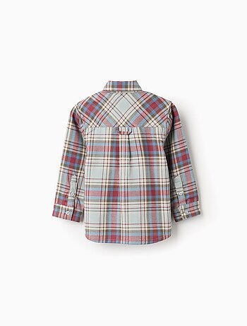 Chemise en coton à carreaux B&S