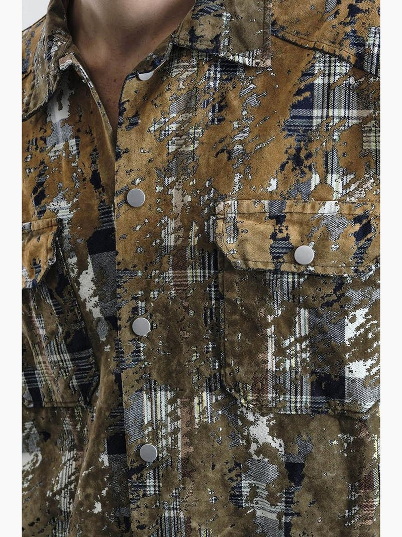 Chemise en coton à carreaux coupe décontractée pour homme giesto Multicolore - Kiabi