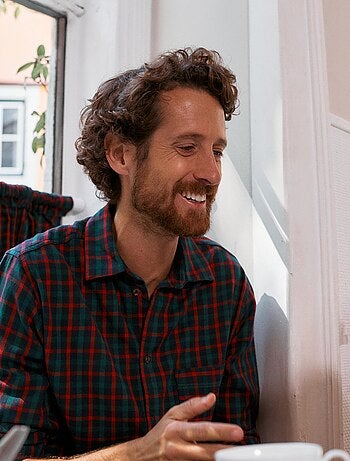 Chemise en coton à carreaux You&Me