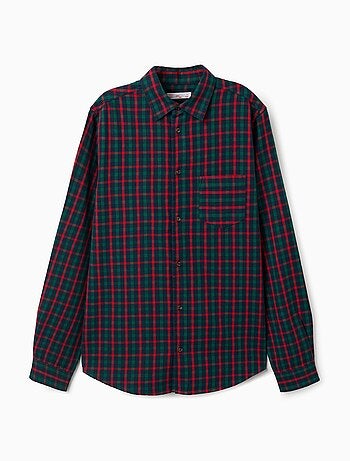 Chemise en coton à carreaux You&Me