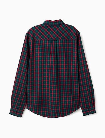 Chemise en coton à carreaux You&Me