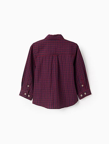 Chemise en Coton à Motif Vichy Brothers & Sisters