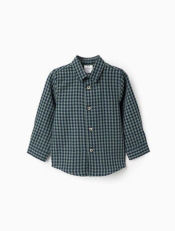 Chemise en Coton à Motif Vichy Brothers & Sisters