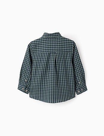 Chemise en Coton à Motif Vichy Brothers & Sisters