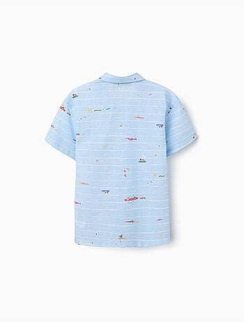 Chemise en coton avec imprimé Carolina Celas x Zippy