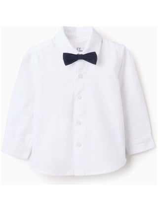 Chemise en Coton avec Nœud