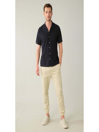 Chemise en coton avec poche 'Deeluxe'