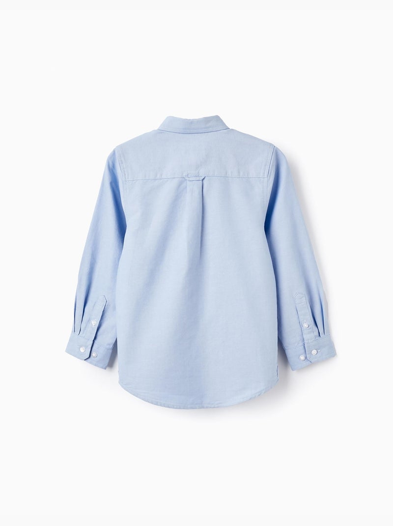 Chemise En Coton Bleu clair - Kiabi