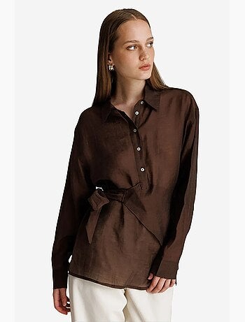 Chemise en coton femme mixray
