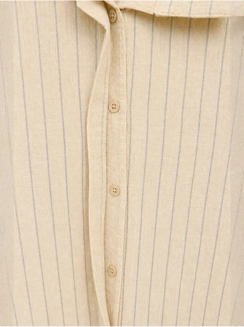 Chemise en coton mixray - Kiabi Chemise en coton mixray - Kiabi