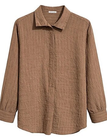 Chemise en coton mixray