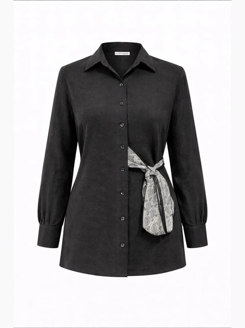 Chemise en coton mixray - Kiabi Chemise en coton mixray - Kiabi