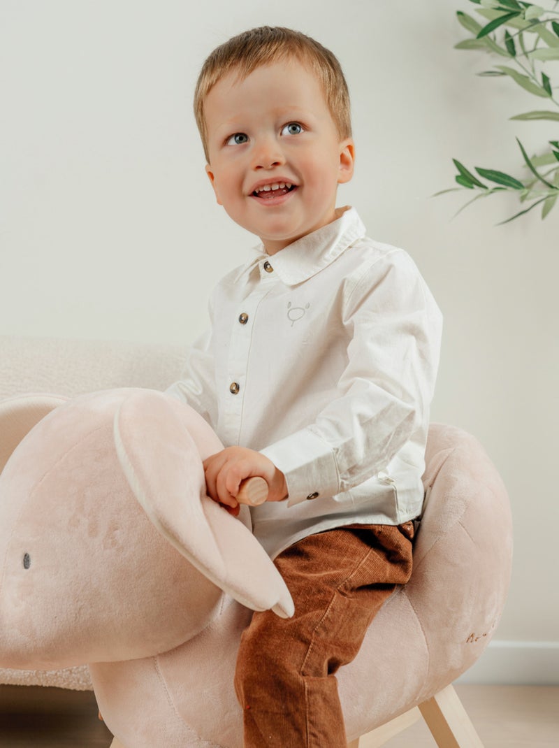 Chemise en coton Noukie's Blanc - Kiabi