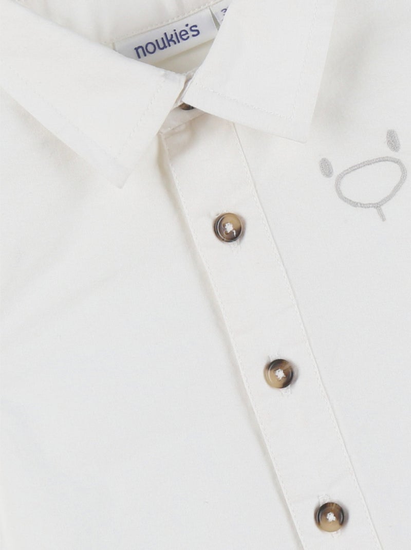 Chemise en coton Noukie's Blanc - Kiabi