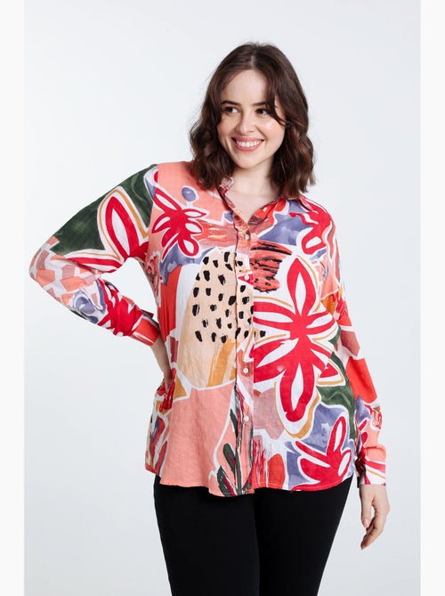 Chemise en coton PAPRIKA - Kiabi Chemise en coton PAPRIKA - Kiabi