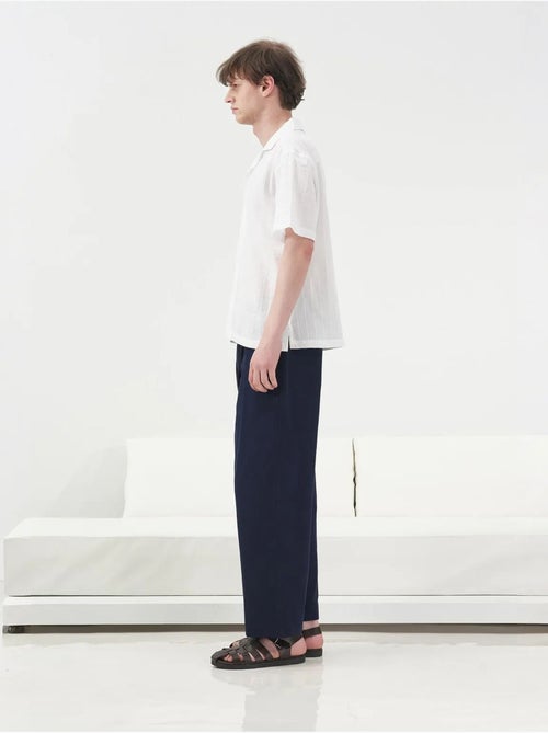 Chemise en coton texturé à manches courtes giesto - Kiabi Chemise en coton texturé à manches courtes giesto - Kiabi