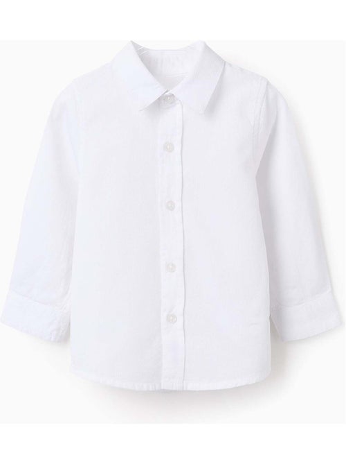 Chemise en Coton Texturé - Kiabi