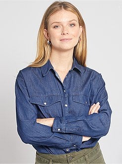 Chemise en denim - Kiabi