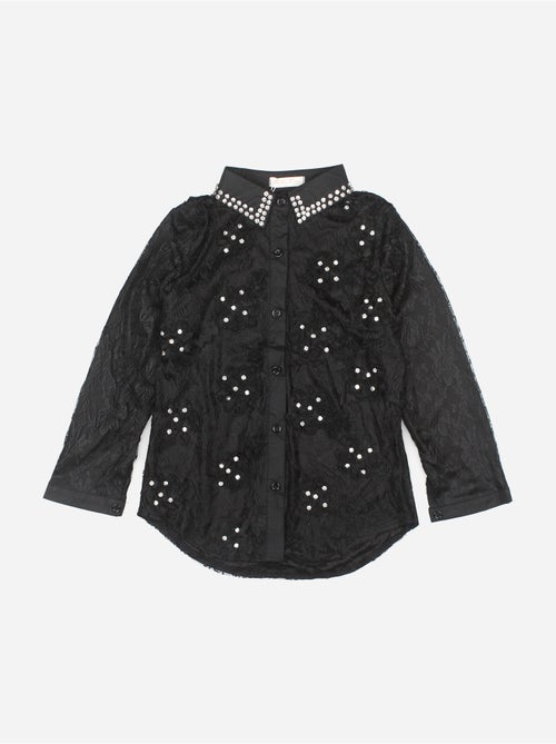 Chemise en dentelle - Kiabi