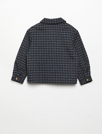 Chemise en flanelle à carreaux