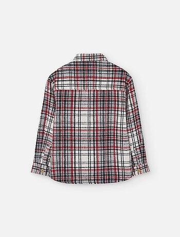 Chemise en flanelle à carreaux