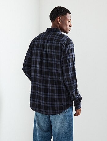Chemise en flanelle à carreaux, MO Fashion