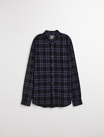 Chemise en flanelle à carreaux, MO Fashion