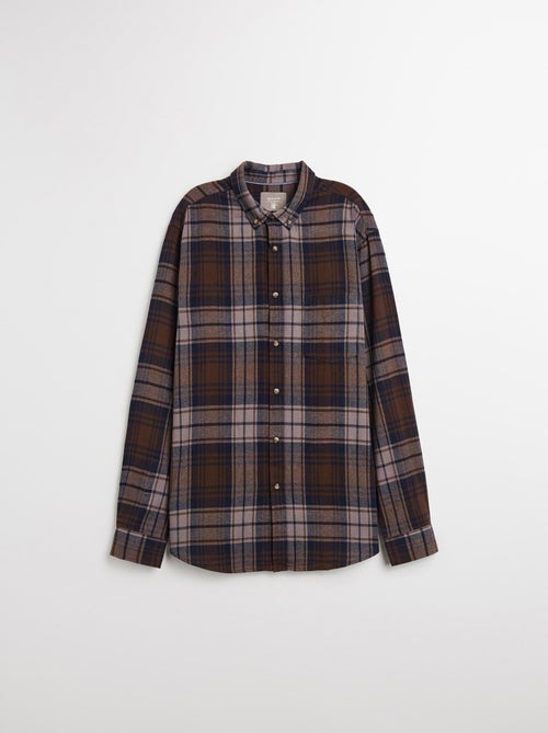 Chemise en flanelle à carreaux, MO Fashion - Kiabi