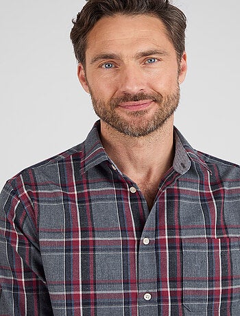 Chemise en flanelle à carreaux Thermolactyl - Damart