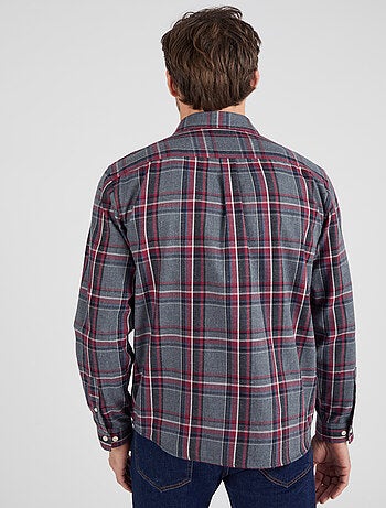 Chemise en flanelle à carreaux Thermolactyl - Damart
