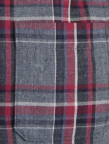 Chemise en flanelle à carreaux Thermolactyl - Damart