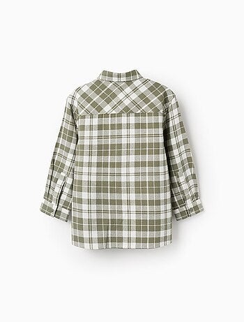 Chemise en Flanelle à Carreaux