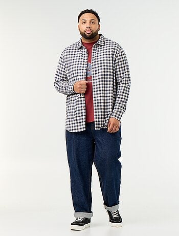 Chemise en flanelle à motif