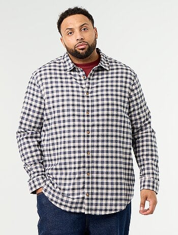 Chemise en flanelle à motif
