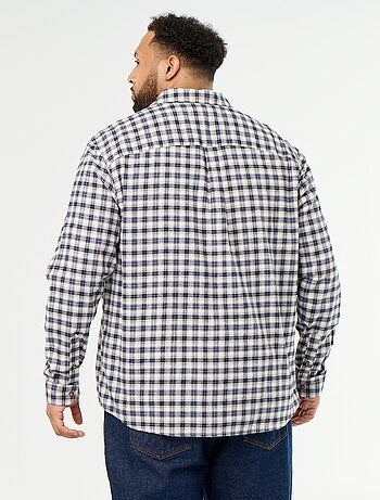 Chemise en flanelle à motif