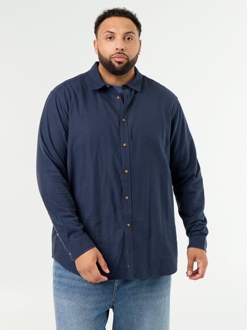 Chemise en flanelle à motif - Kiabi Chemise en flanelle à motif - Kiabi