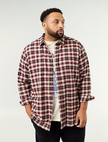 Chemise en flanelle à motif