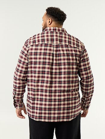 Chemise en flanelle à motif