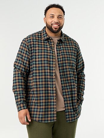 Chemise en flanelle à motif