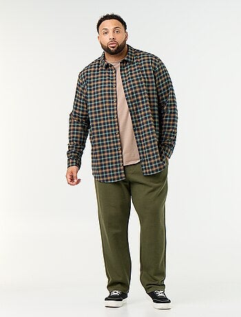 Chemise en flanelle à motif
