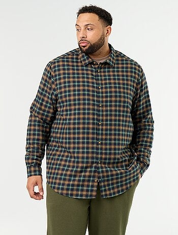 Chemise en flanelle à motif