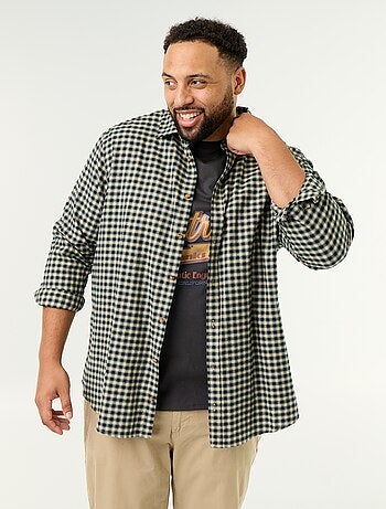 Chemise en flanelle à motif