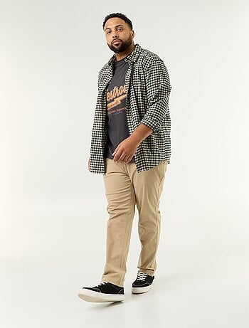 Chemise en flanelle à motif