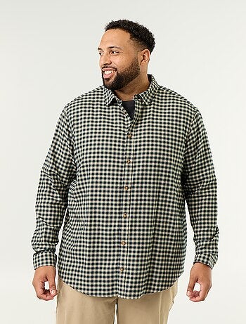 Chemise en flanelle à motif