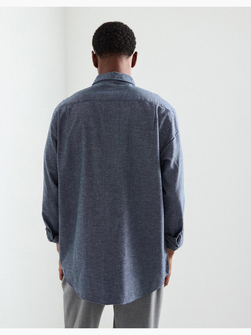 Chemise en flanelle, MO Fashion Bleu - Kiabi