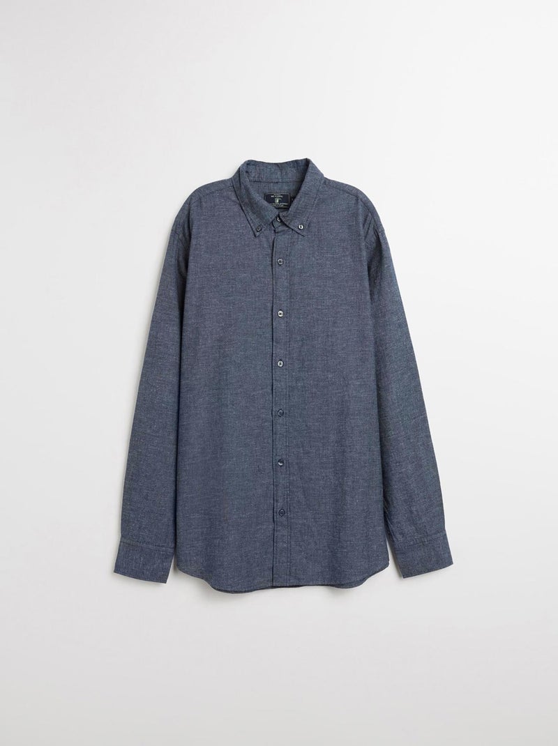 Chemise en flanelle, MO Fashion Bleu - Kiabi